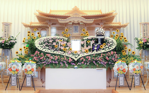 オリジナル生花祭壇